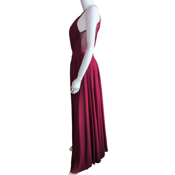 Madison James Jeweled Halter Evening Gown Dress 2 Elegant Sophisticated Event - Picture 4 of 7